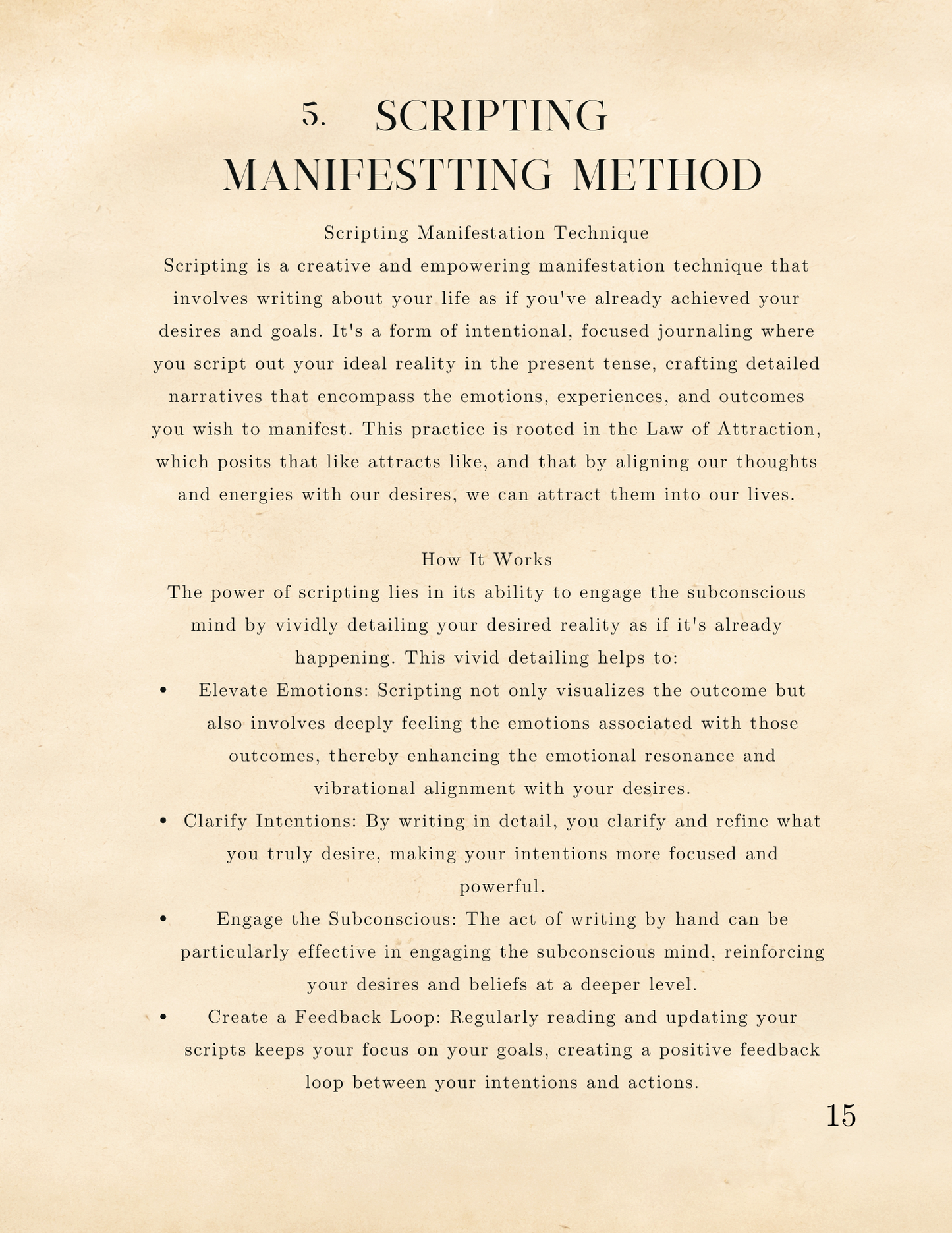 Master Manifesto by Cynthia Bonilla PHYSICAL BOOK