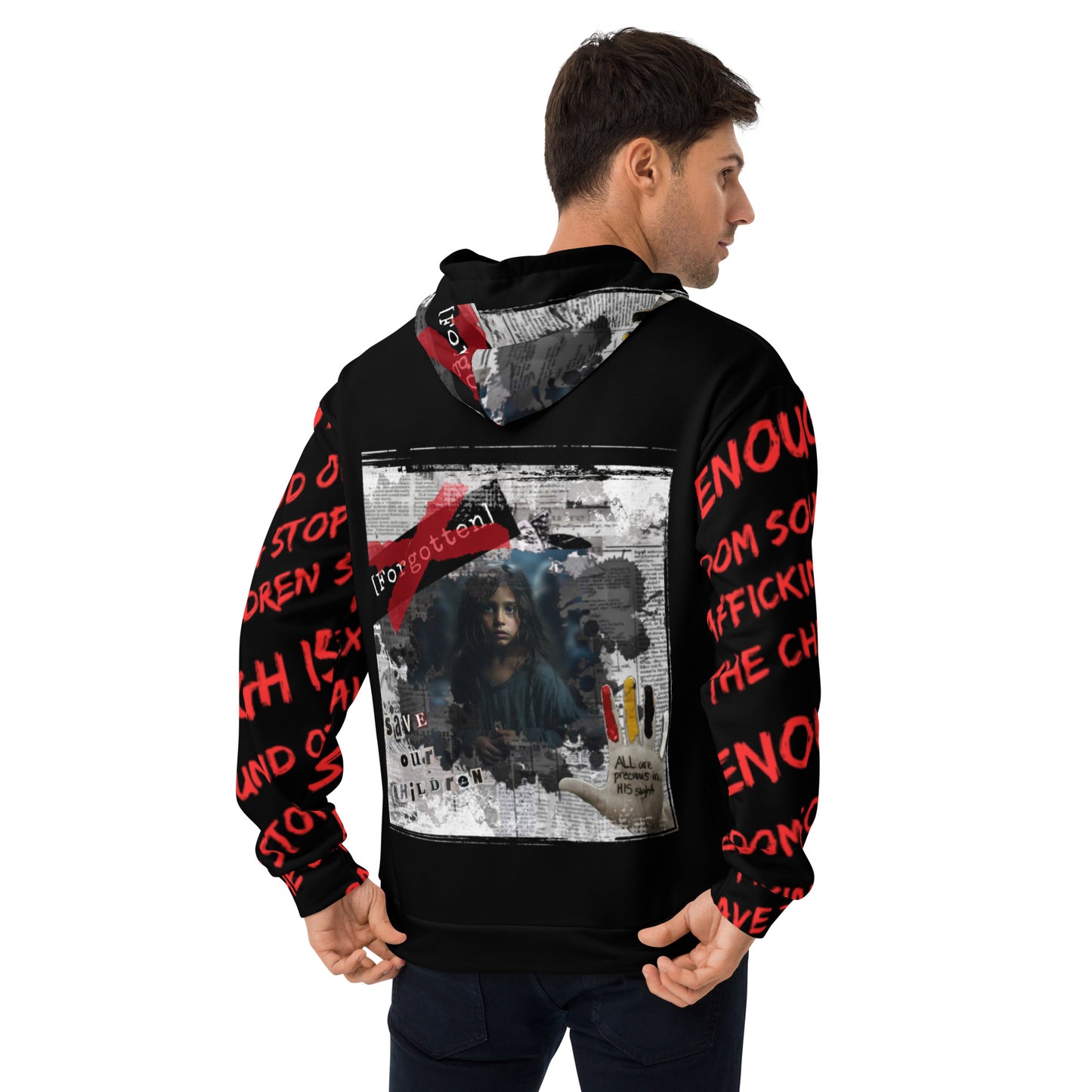 STOP SEX TRAFFICKING FORGOTTEN HOODIE