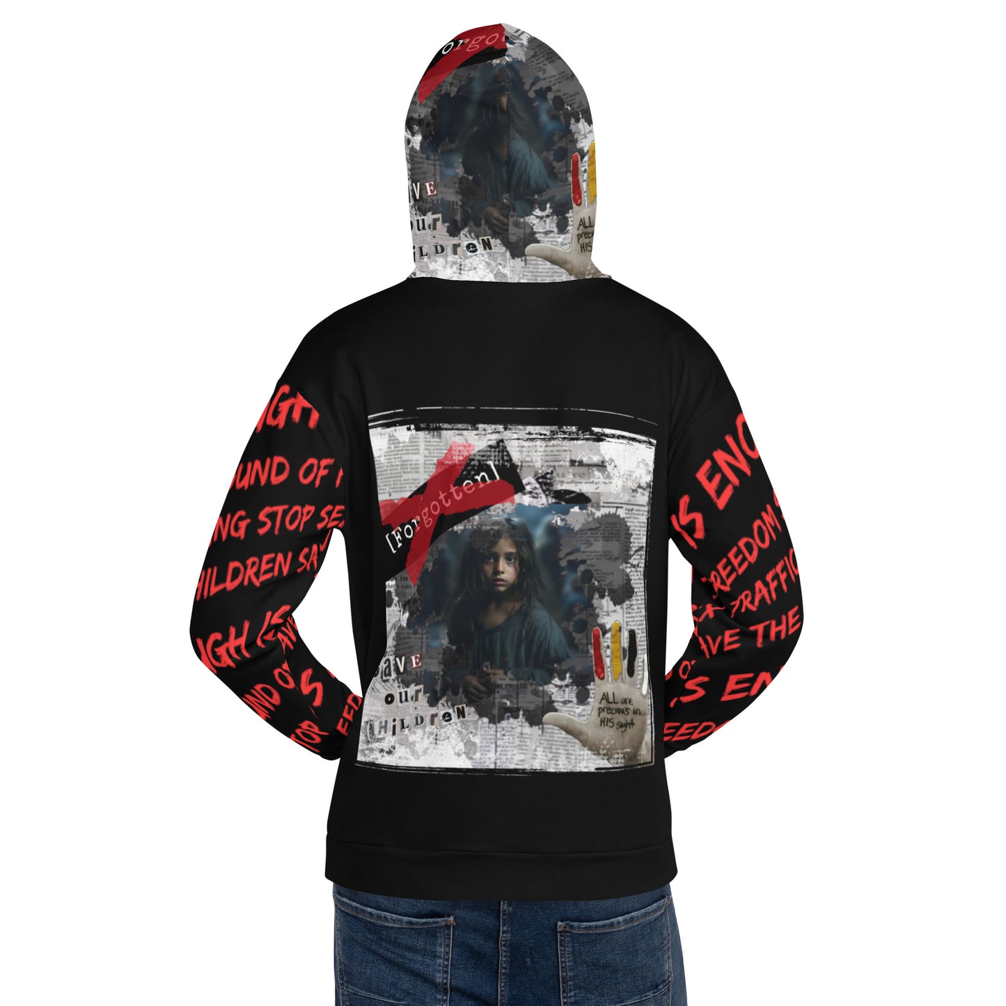 STOP SEX TRAFFICKING FORGOTTEN HOODIE