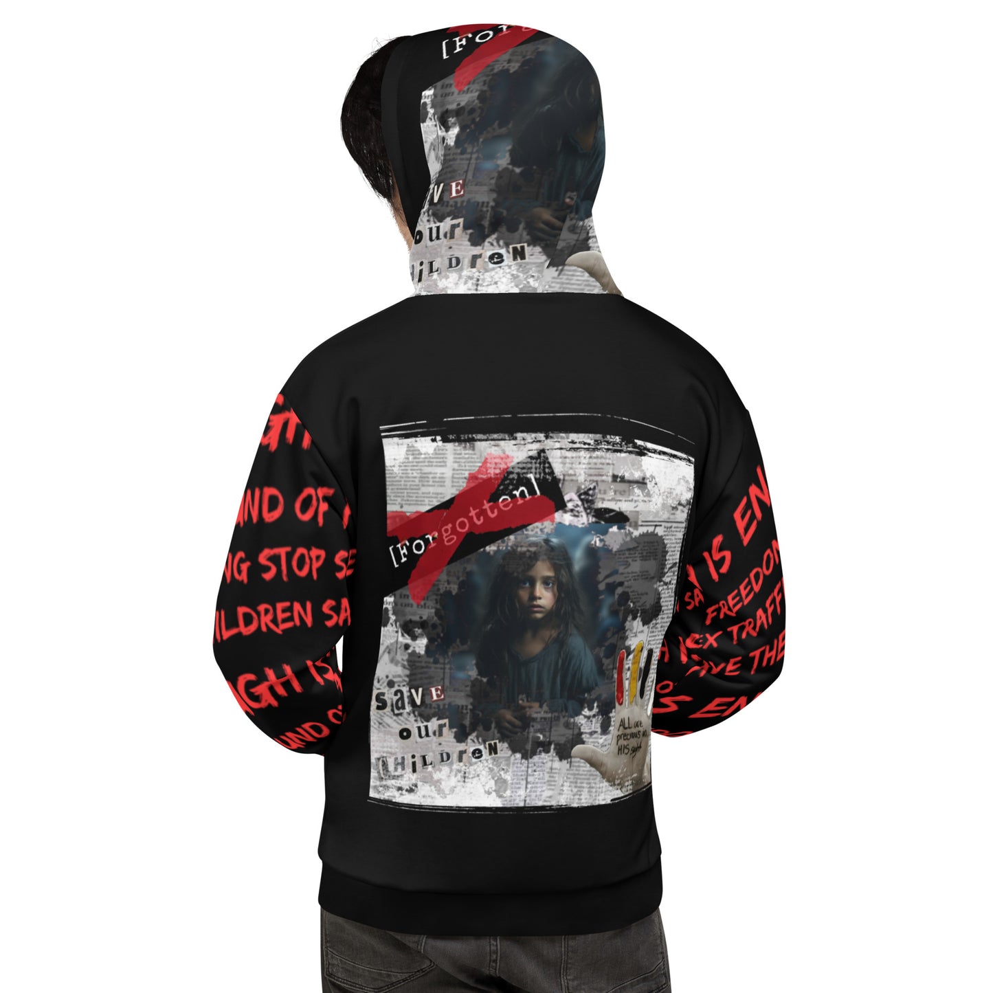 STOP SEX TRAFFICKING FORGOTTEN HOODIE