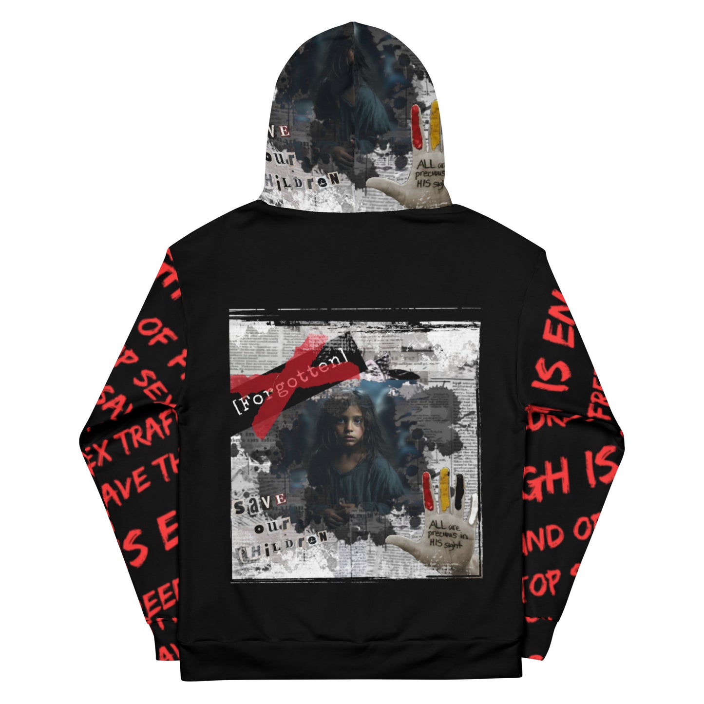 STOP SEX TRAFFICKING FORGOTTEN HOODIE