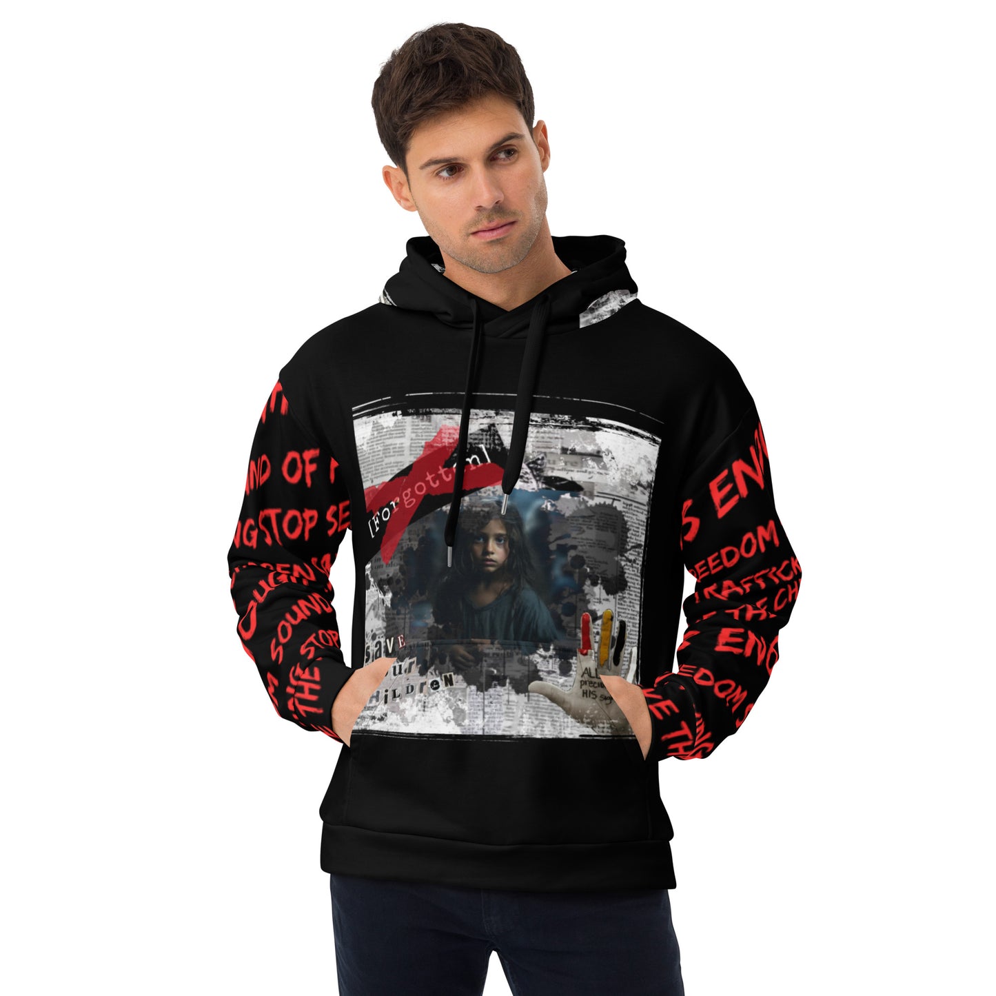 STOP SEX TRAFFICKING FORGOTTEN HOODIE