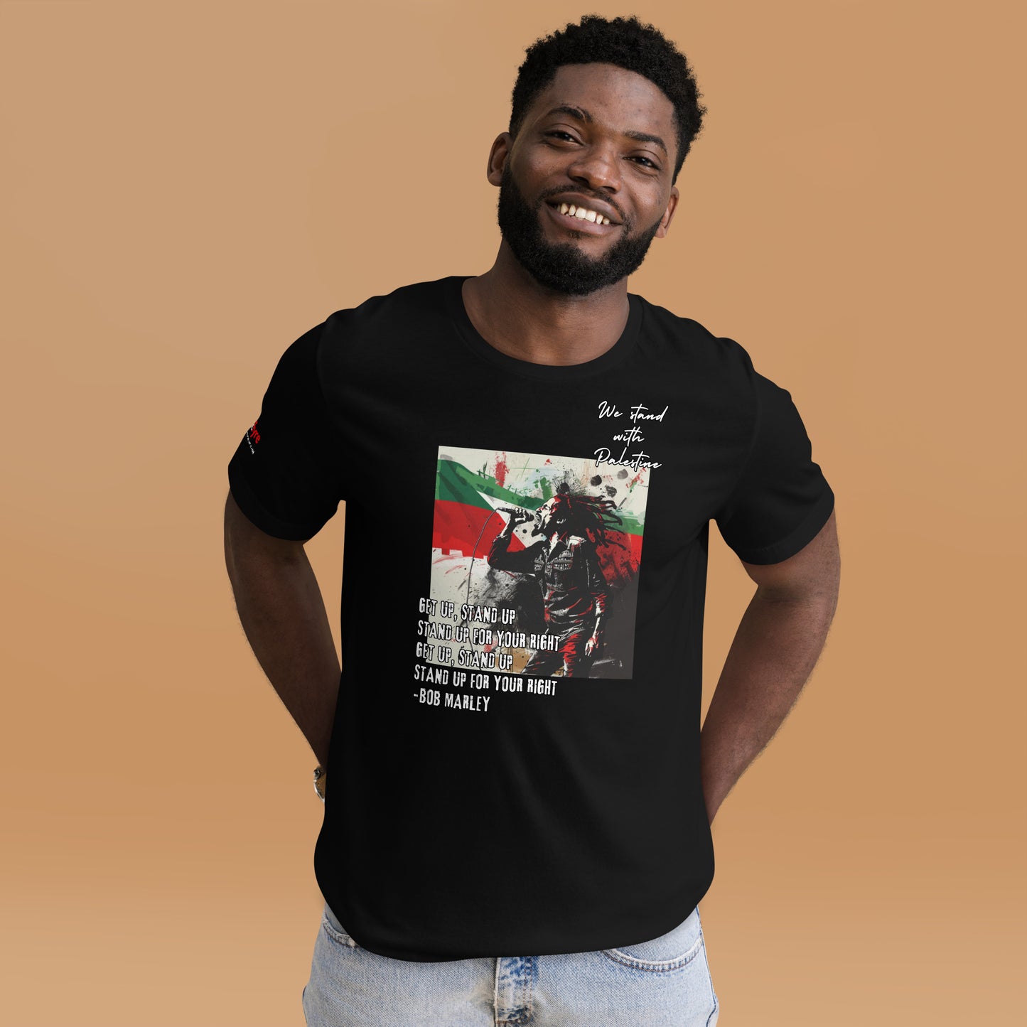 BOB MARLEY STAND UP SHIRT