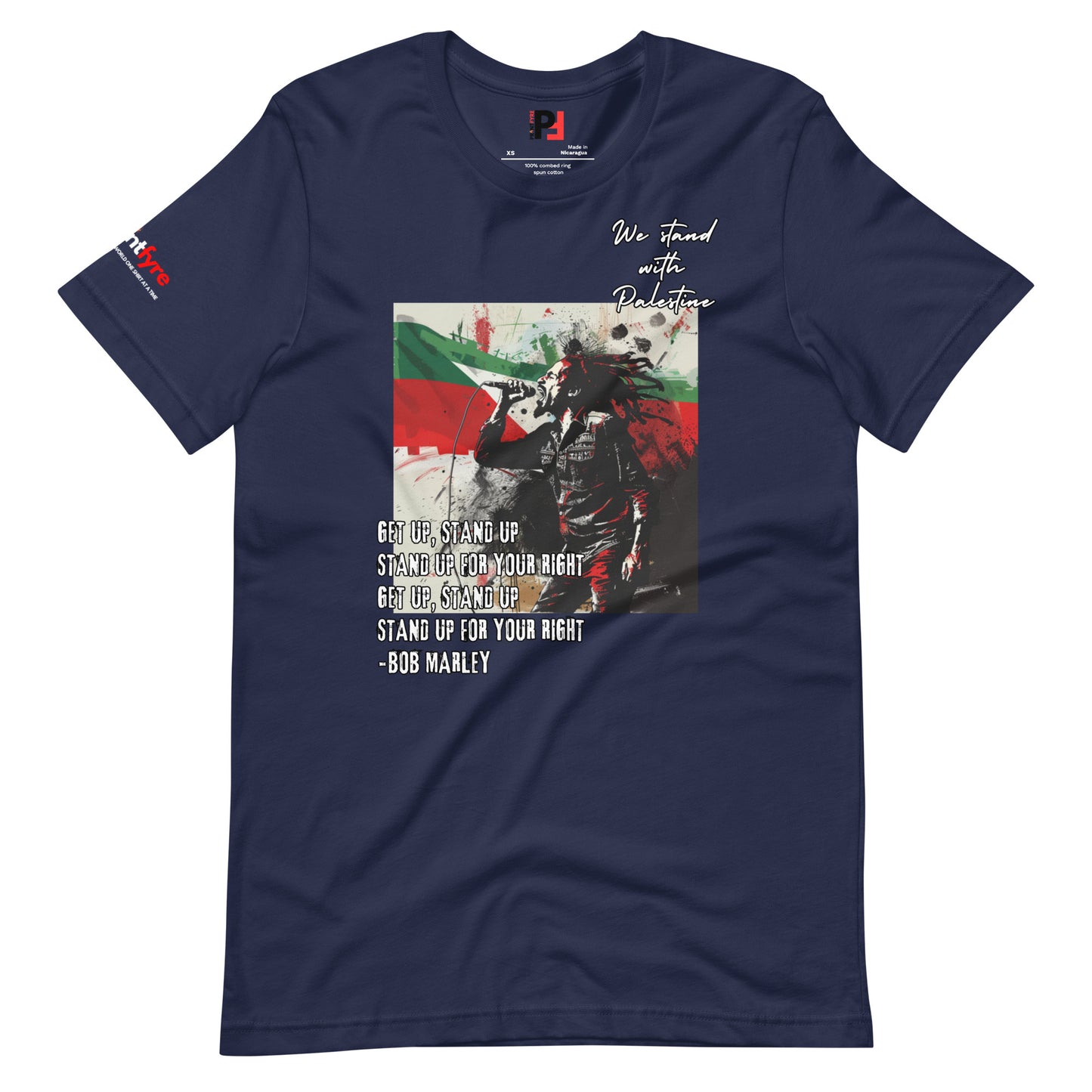 BOB MARLEY STAND UP SHIRT